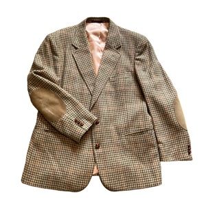 Houndstooth blazer